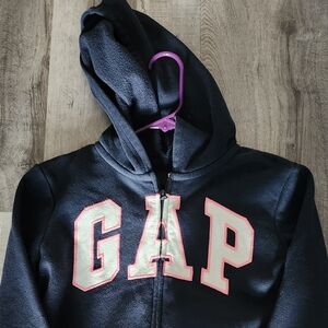 Gap Girls zip up hoodie